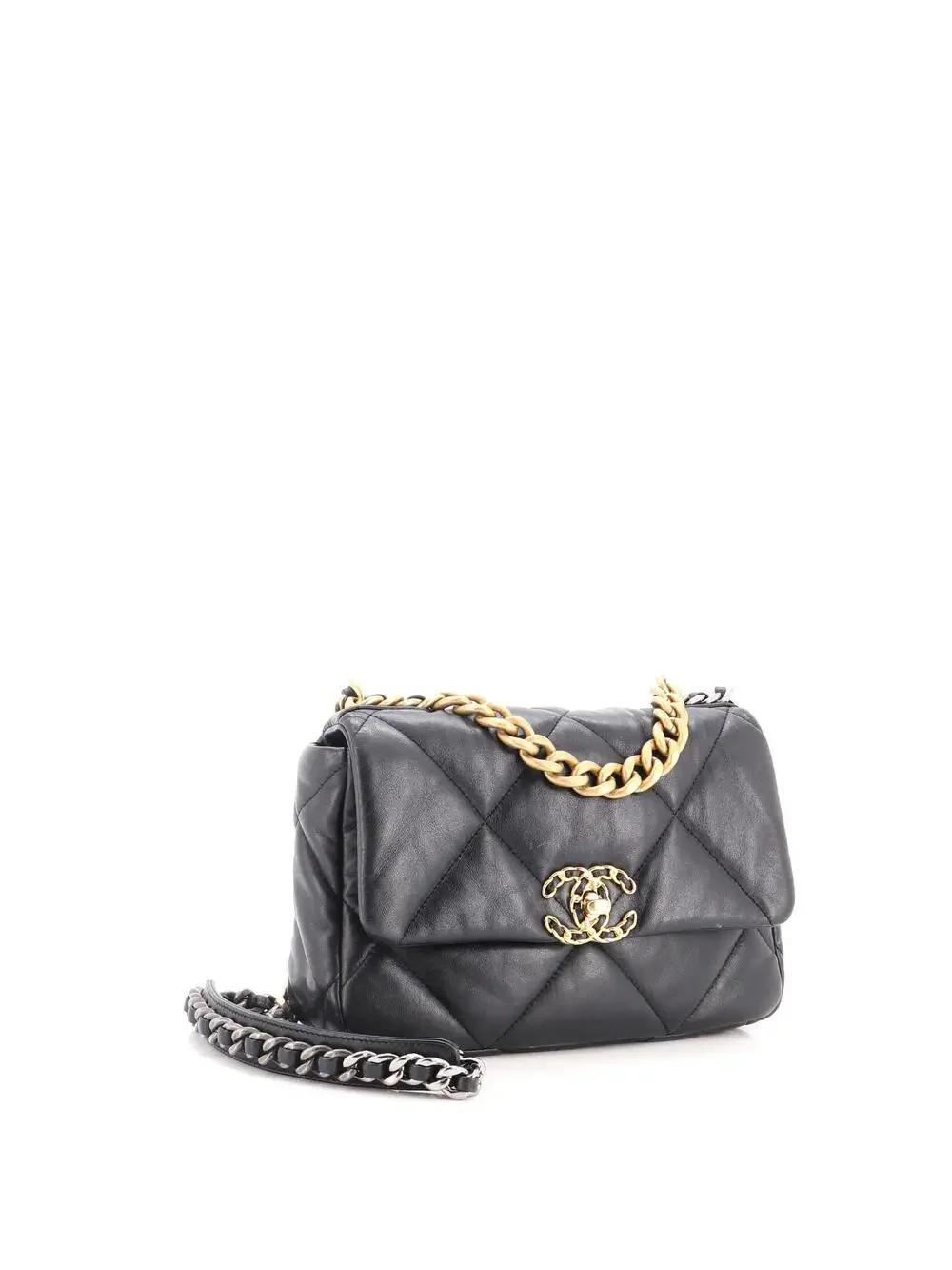 Chanel 19 Flap Bag Quilted Leather #328624C49B
